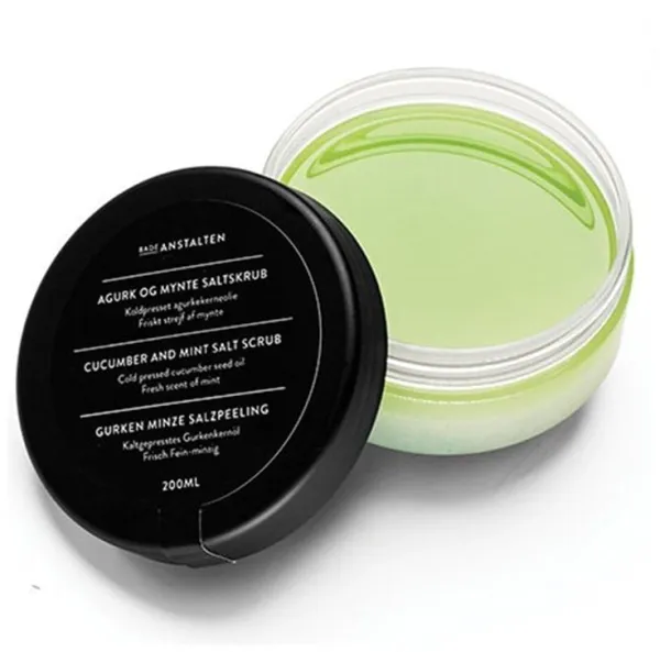 Badeanstalten Bodyscrub m. Gurke & Minze (200 ml)